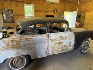 1955 Chevy to Hotrod Project